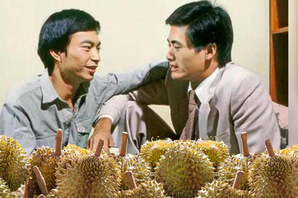 Veteran Hong Kong actor goes from previous nickname of “Ah Chan” to Malaysia’s “Doctor Durian” thanks to his green-fingered work with “The King of Fruits”. Photo: SCMP composite