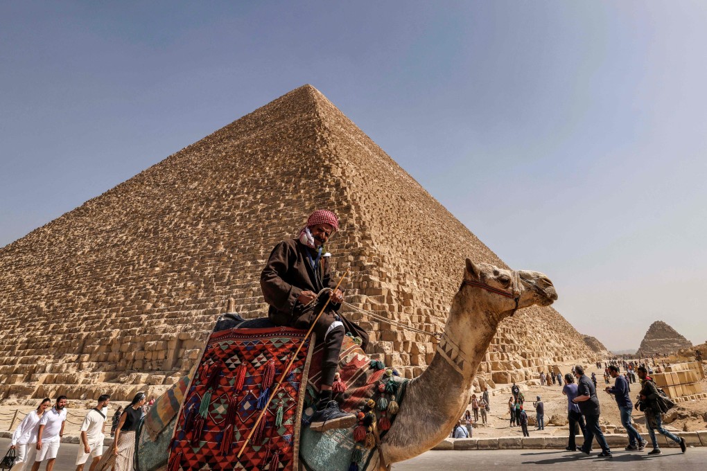 The Great Pyramid at the Giza Pyramids necropolis on the southwestern outskirts of Cairo, Egypt. Photo: AFP