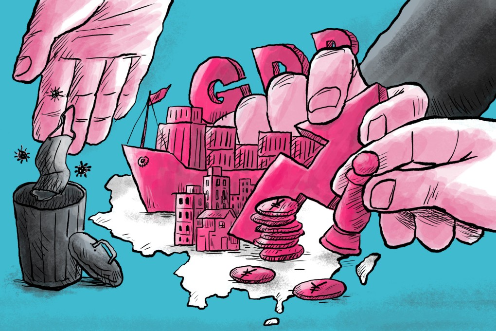 Attention has shifted to how China plans to restore business confidence and spur economic recovery amid global uncertainties. Illustration: Brian Wang