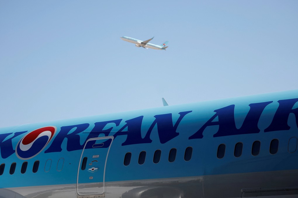The number of flights between China and South Korea had been severely impacted due to coronavirus restrictions, having dropped from around 1,100 per week in 2019 to 62 last month. Photo: Reuters