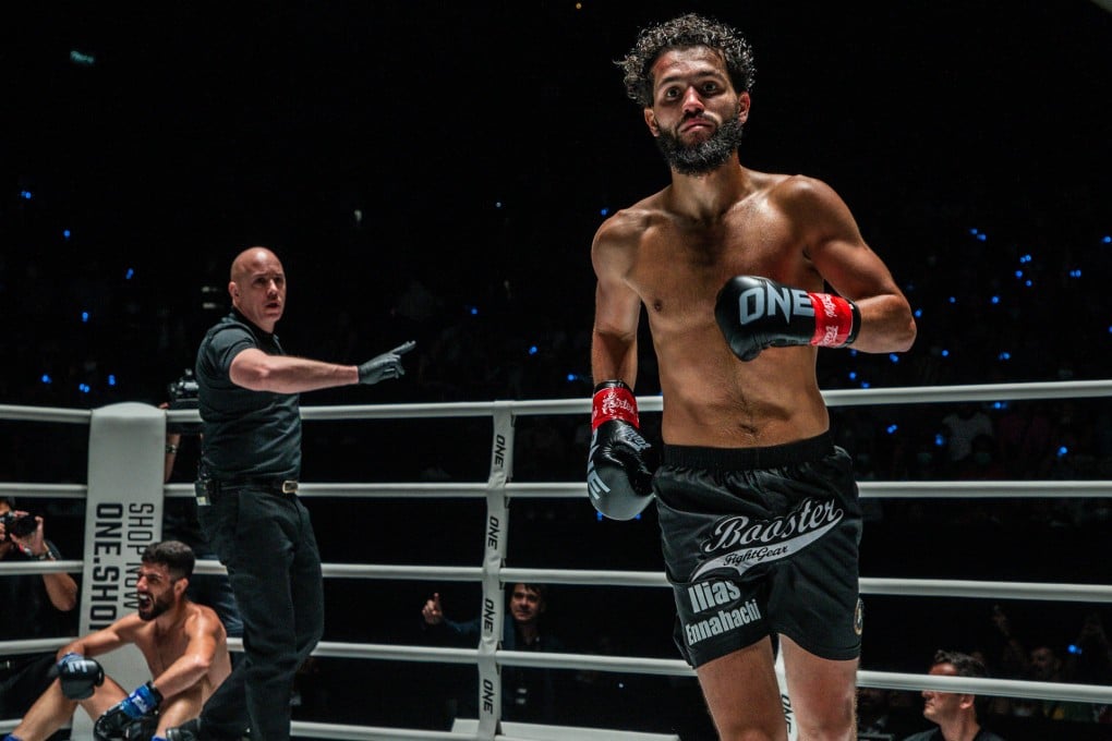 Ilias Ennahachi walks off after a second-round KO at ONE Friday Fights 6. Photos: ONE Championship