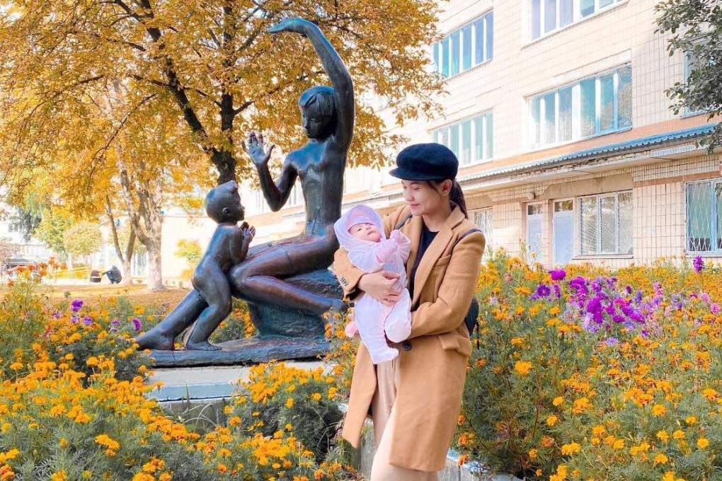Rhea Taibova’s daughter, Lia, was born in Kyiv in 2021. Photo: Handout