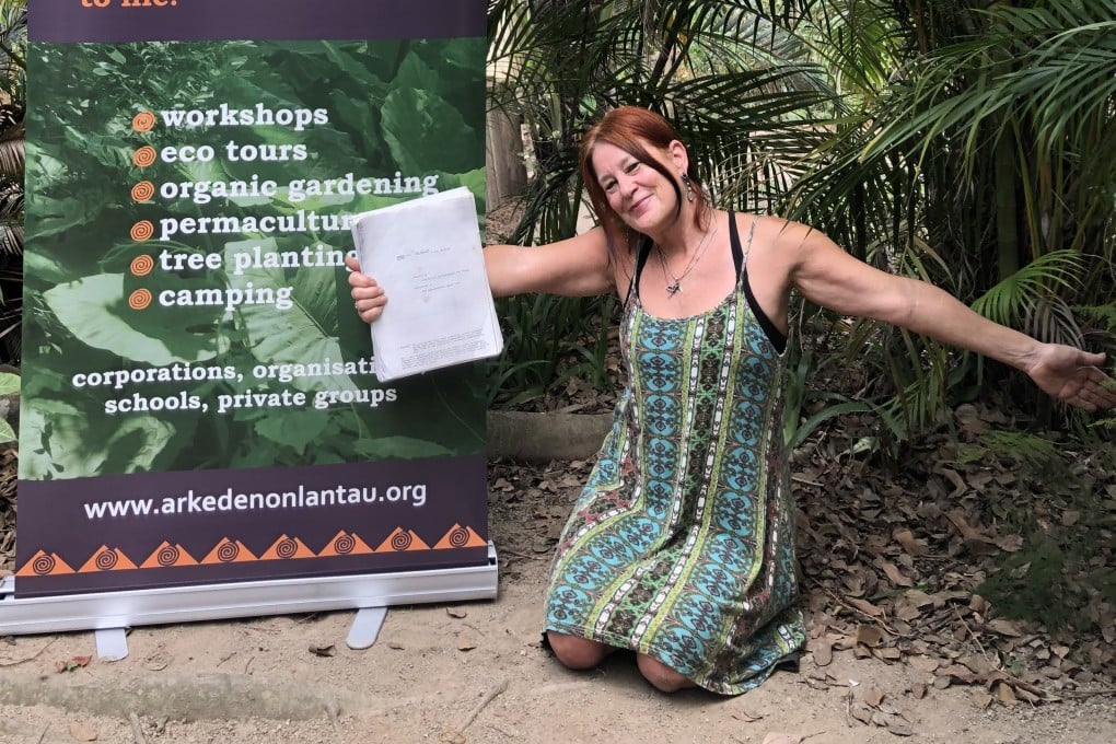 Reading The Hitchhiker’s Guide to the Galaxy as a teenager inspired Jenny Quinton (pictured), who, after backpacking to Hong Kong more than three decades ago, founded environmental education and permaculture centre Ark Eden. Photo: Jenny Quinton