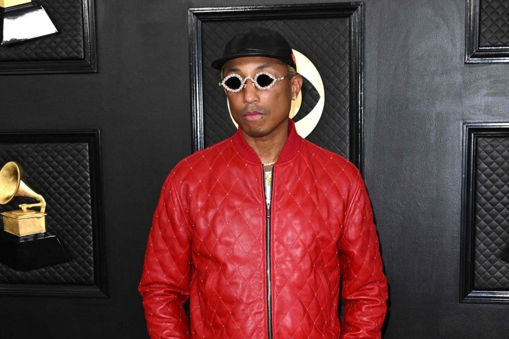 US rapper and producer Pharrell Williams arrives for the 65th Annual Grammy Awards at the Crypto.com Arena in Los Angeles on February 5, 2023. Photo: Robyn Beck / AFP