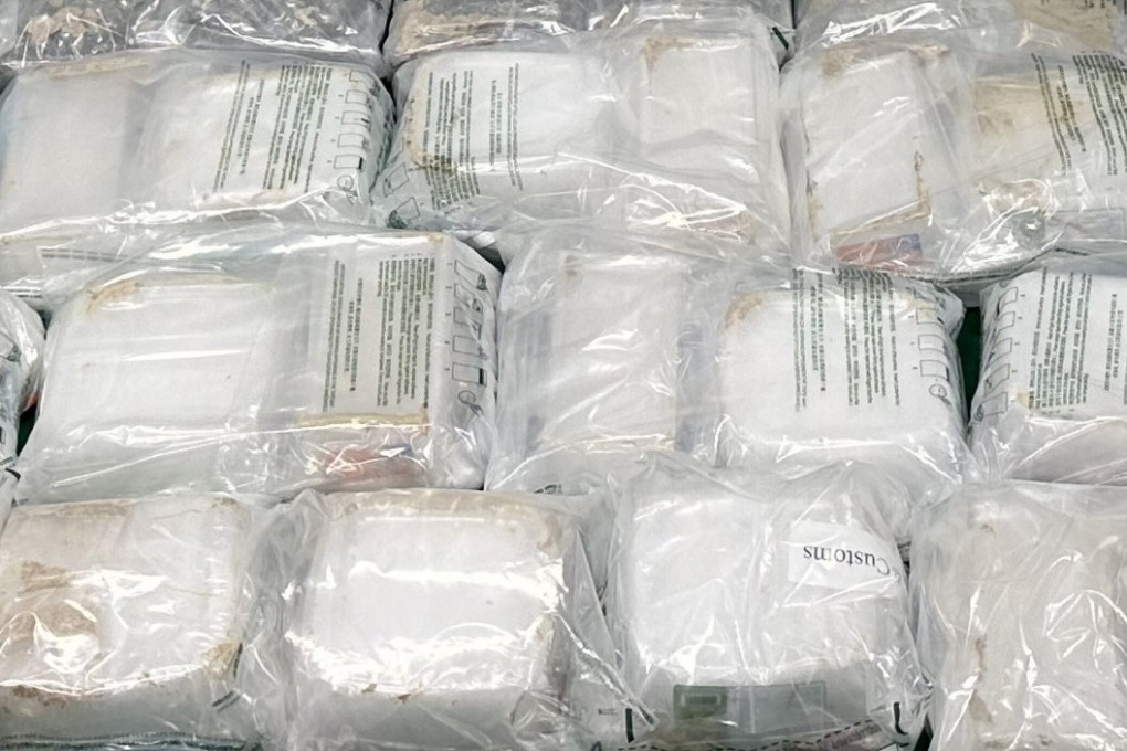 A joint US and Australian operation busted an international drugs ring after intercepting 2.4 tonnes of cocaine. Photo: SCMP