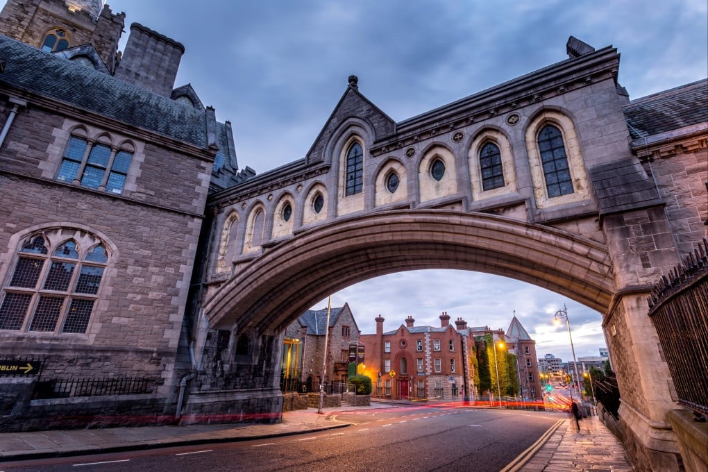 A view of Dublin, capital city of Ireland, which is ending an invest-to-immigrate scheme that has been popular with wealthy Hongkongers and mainland Chinese. Photo: Shutterstock