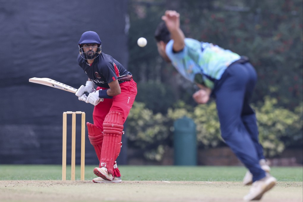 Nizakat Khan (batting) will again captain the Hong Kong team under new coach Simon Willis. Photo: Edmond So