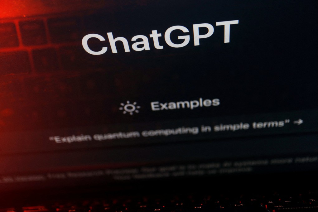 A keyboard is seen reflected on a computer screen displaying the website of ChatGPT, an AI chatbot from OpenAI, in this illustration picture taken February 8, 2023. Photo: Reuters