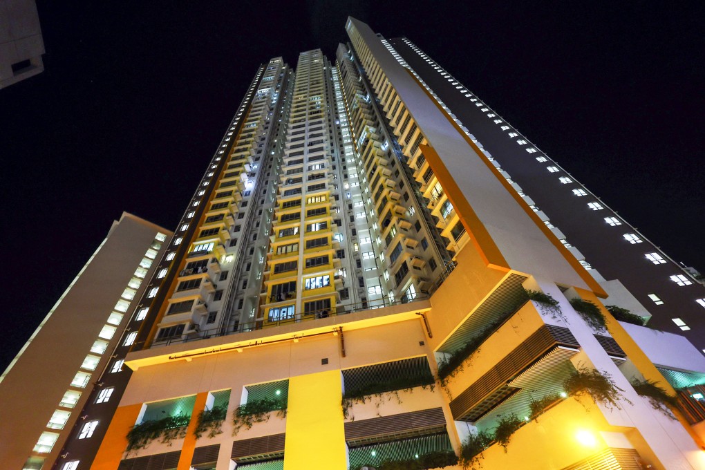 Abby Choi’s former father-in-law owns a subsidised flat at Sheung Man Court in Tsuen Wan. Photo: Yik Yeung-man