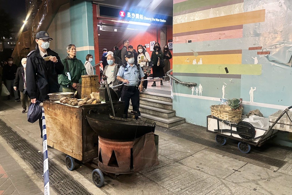 The hawker said she wanted her cart back as soon as possible to continue the business she has run for decades. Photo: Natalie Wong