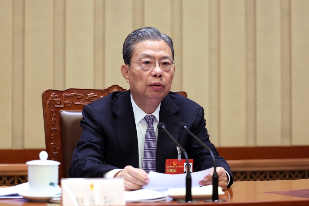Zhao Leji, the third-highest ranking member of the Communist Party’s Politburo Standing Committee. Photo: Xinhua