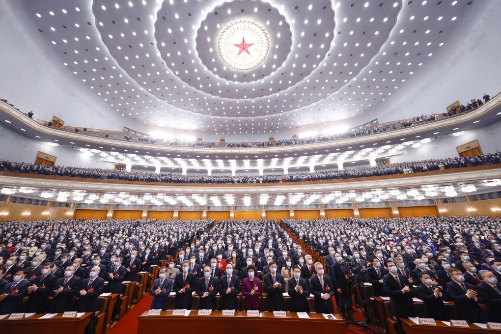 The second plenary meeting of the first session of the 14th National People’s Congress (NPC) in Beijing on Tuesday. Photo: Xinhua