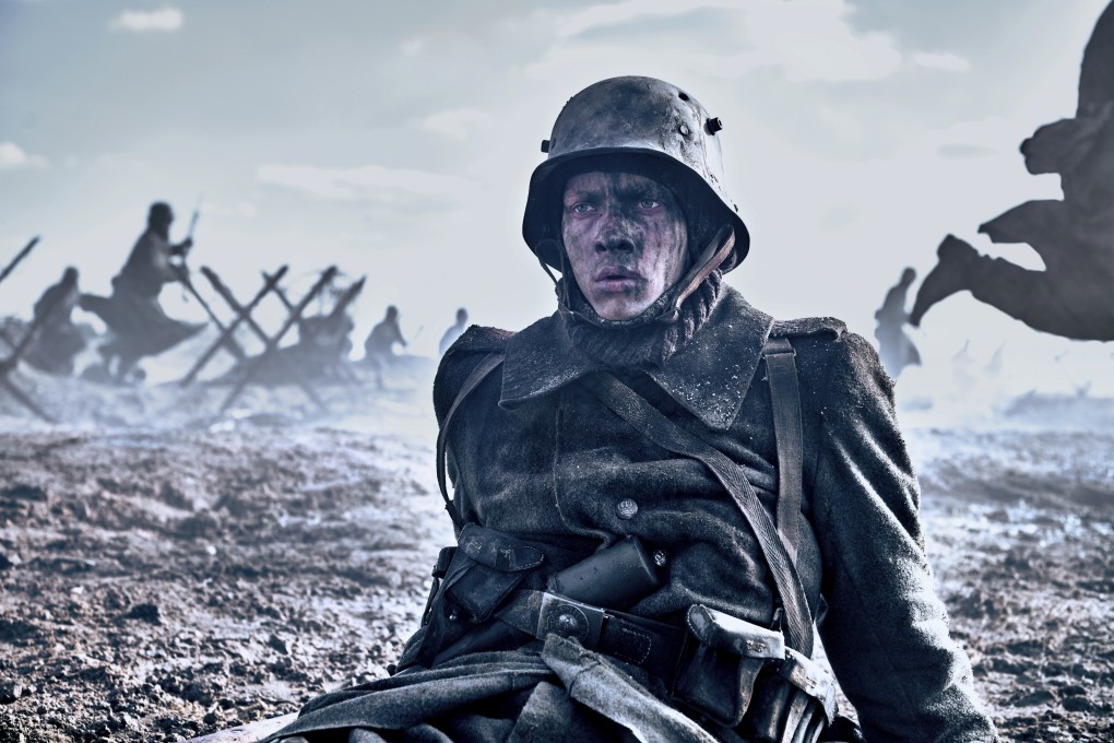 Felix Kammerer as young German soldier Paul Bäumer, in a still from All Quiet on the Western Front. Netflix’s German war movie has 9 Oscar nominations, despite being pilloried by some German critics. Photo: Netflix