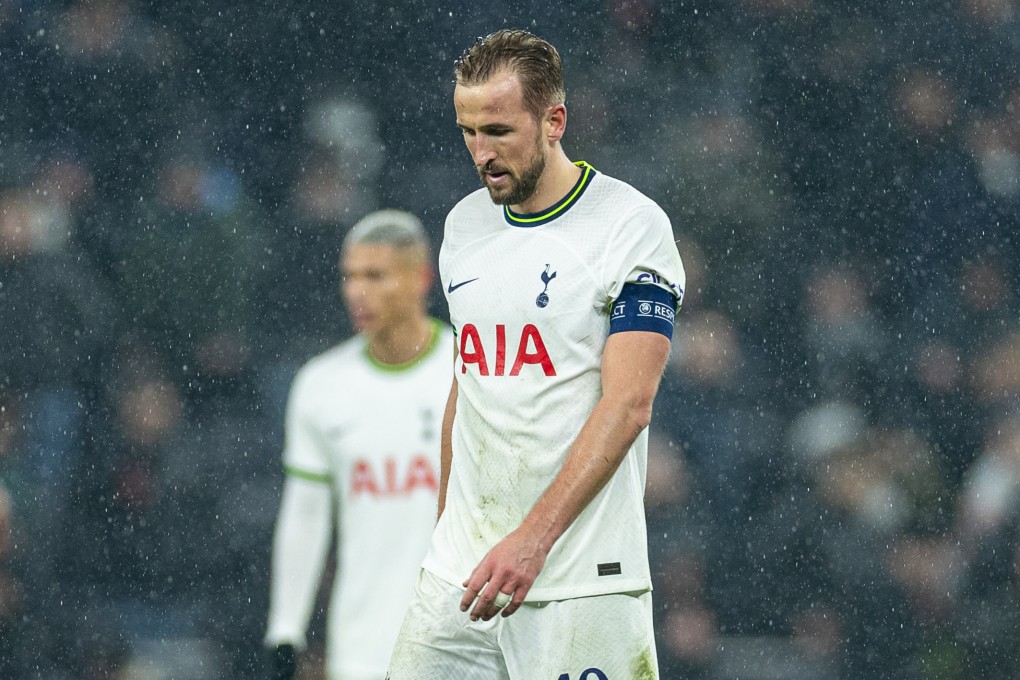 Tottenham Hotspur’s Harry Kane looks dejected after their Uefa Champions League exit. Photo: Xinhua
