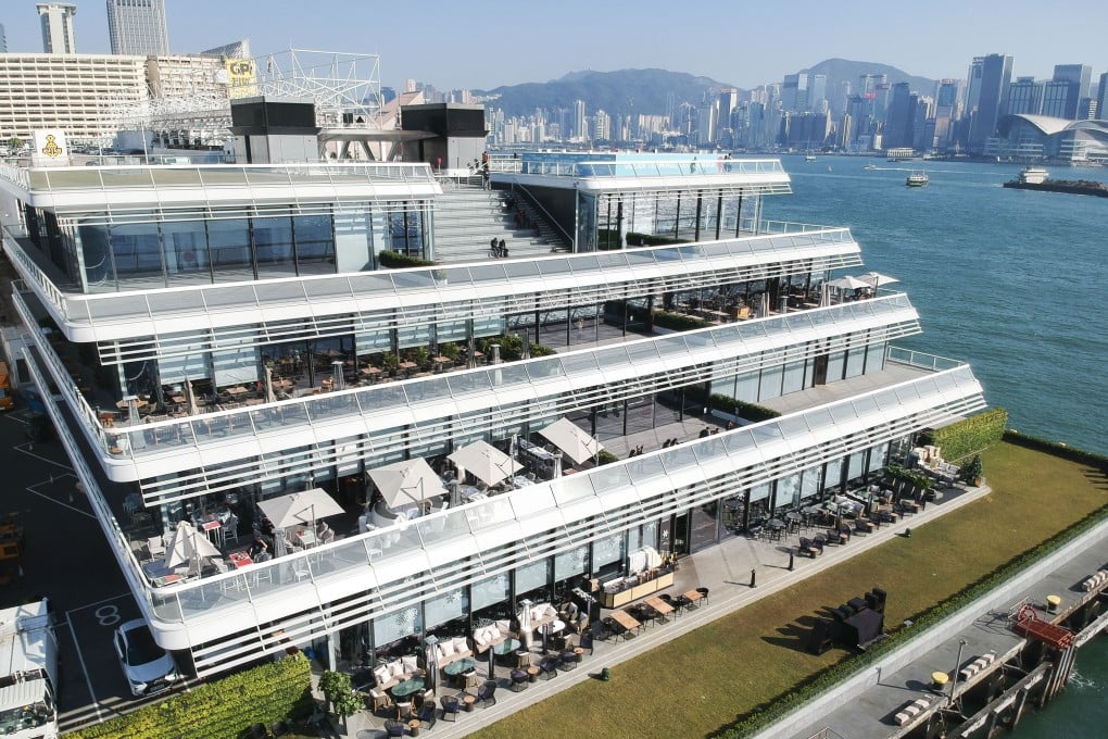 Aerial view of Wharf’s Hexa at Ocean Terminal, Harbour City in Tsim Sha Tsui. Photo: Roy Issa