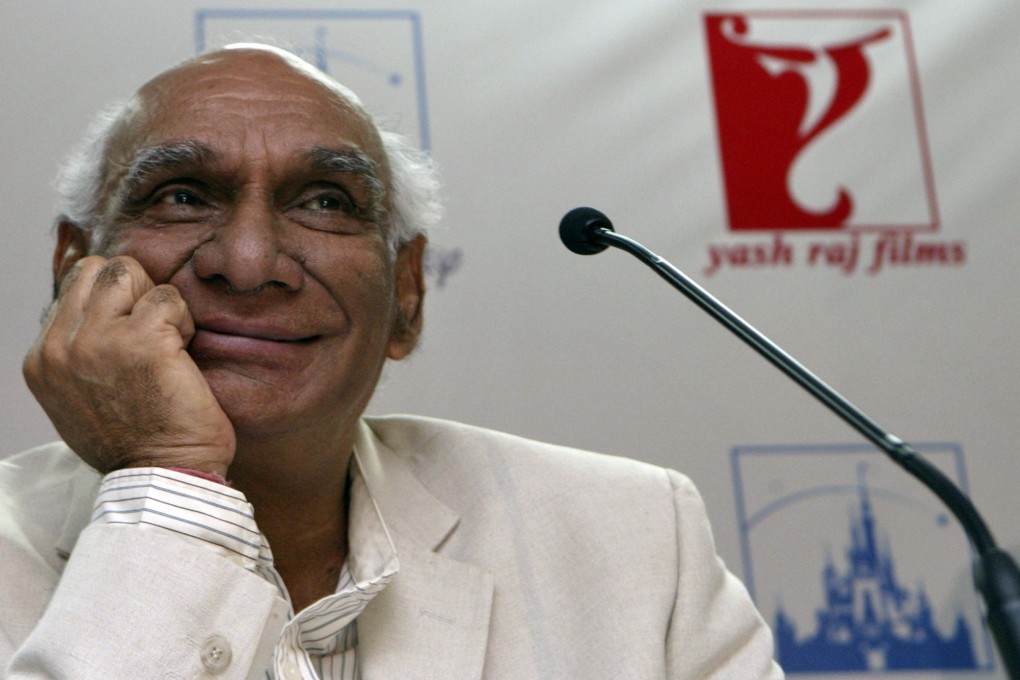 Yash Chopra during a press conference in Mumbai, India, in 2007. File photo: AP