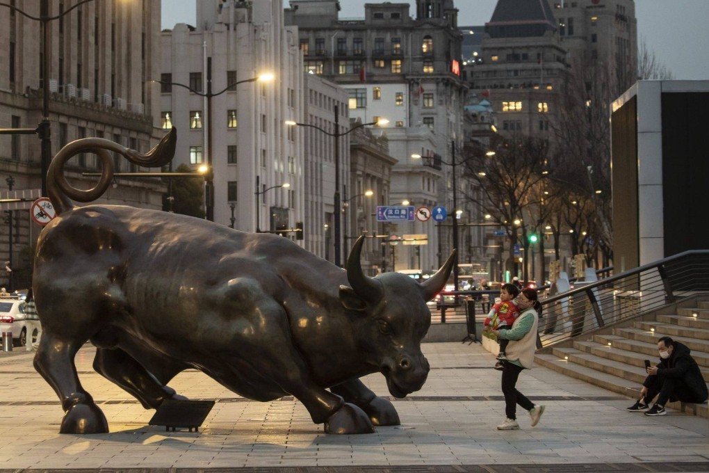 Emerging-market securities, including China (pictured in Shanghai), attracted around US$22.9 billion worth of foreign funds in February, according to the Institute of International Finance. Photo: Bloomberg