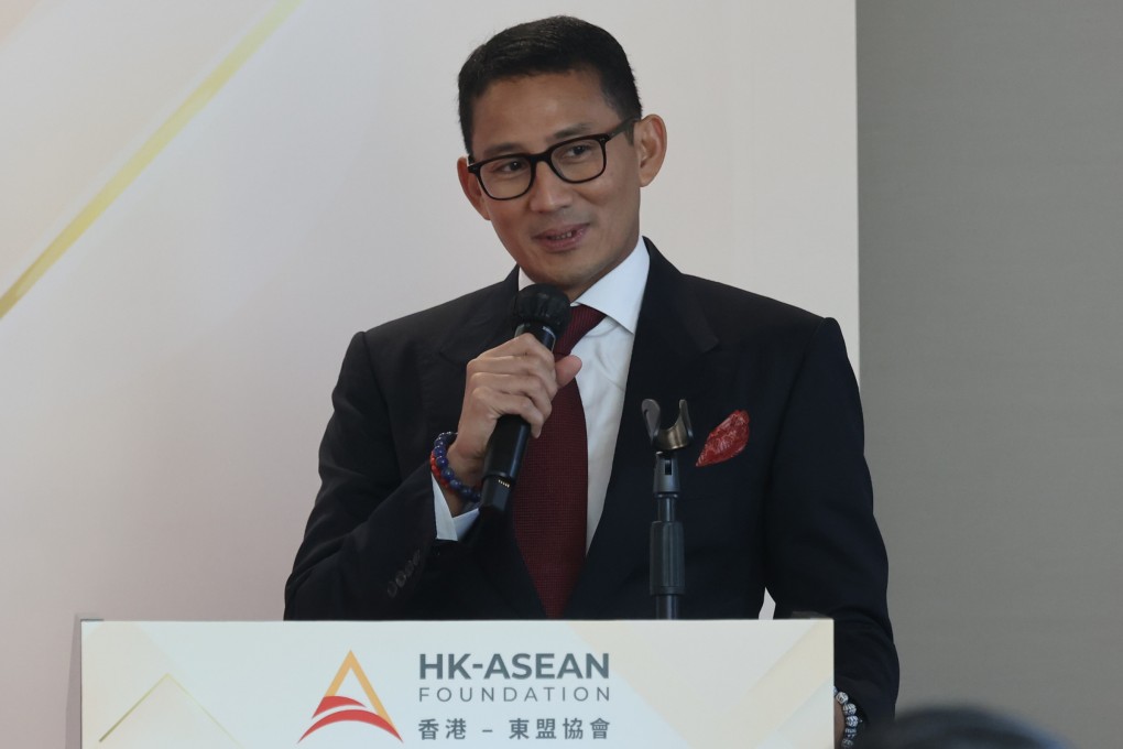 Indonesian Tourism and Creative Economy Minister Sandiaga Uno. Photo: SCMP / Jonathan Wong