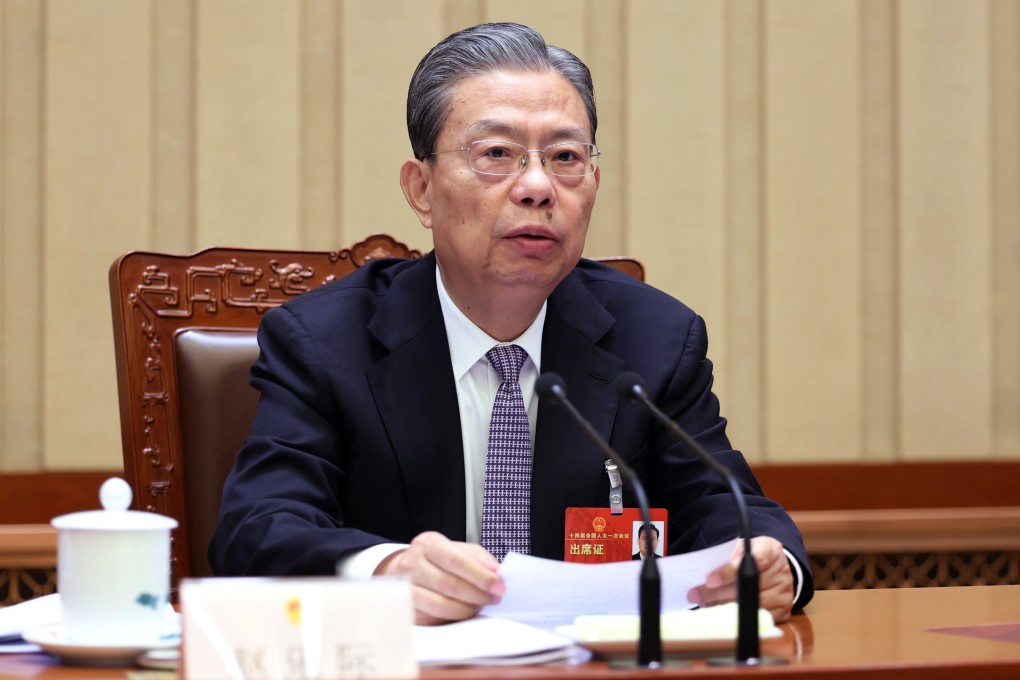 Zhao Leji, China’s No 3 official, is the new chairman of the NPC Standing Committee. Photo: Xinhua