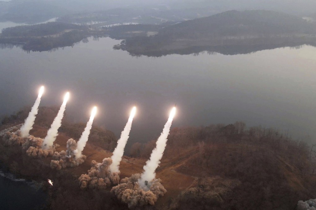 North Korea conducted an artillery drill at an undisclosed location on March 9. Photo: KCNA/KNS via AP