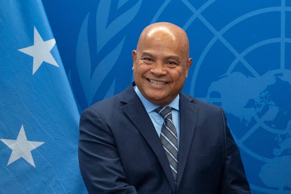 Micronesia’s outgoing President David Panuelo has made accusations against China in an explosive letter to his country’s legislature. Photo: AFP