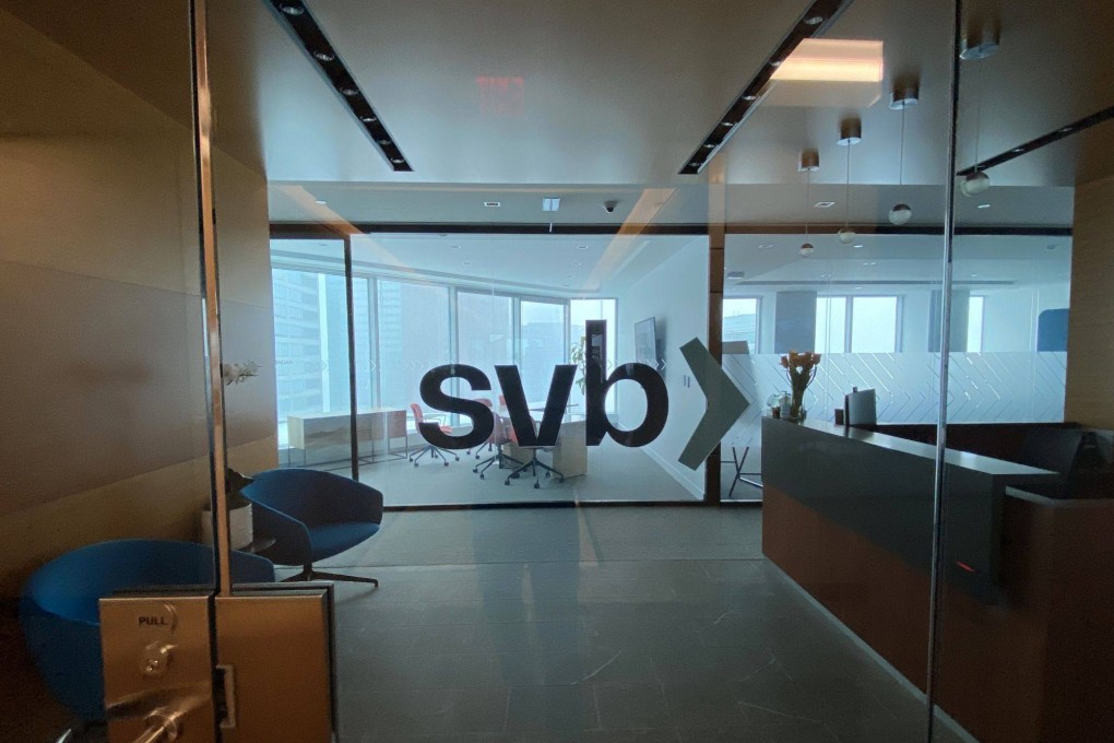 A closed Silicon Valley Bank office in Toronto, Ontario, Canada, on Friday. Photo: Bloomberg