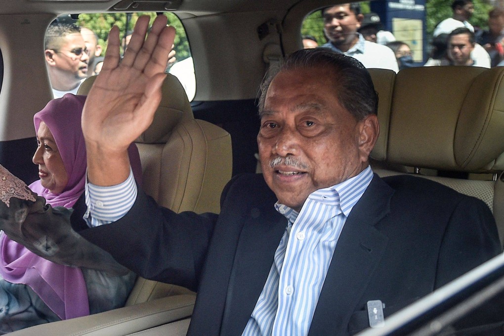 Muhyiddin Yassin, Malaysia’s former prime minister, leaves Kuala Lumpur High Court on Friday after being charged with corruption. Photo: AFP