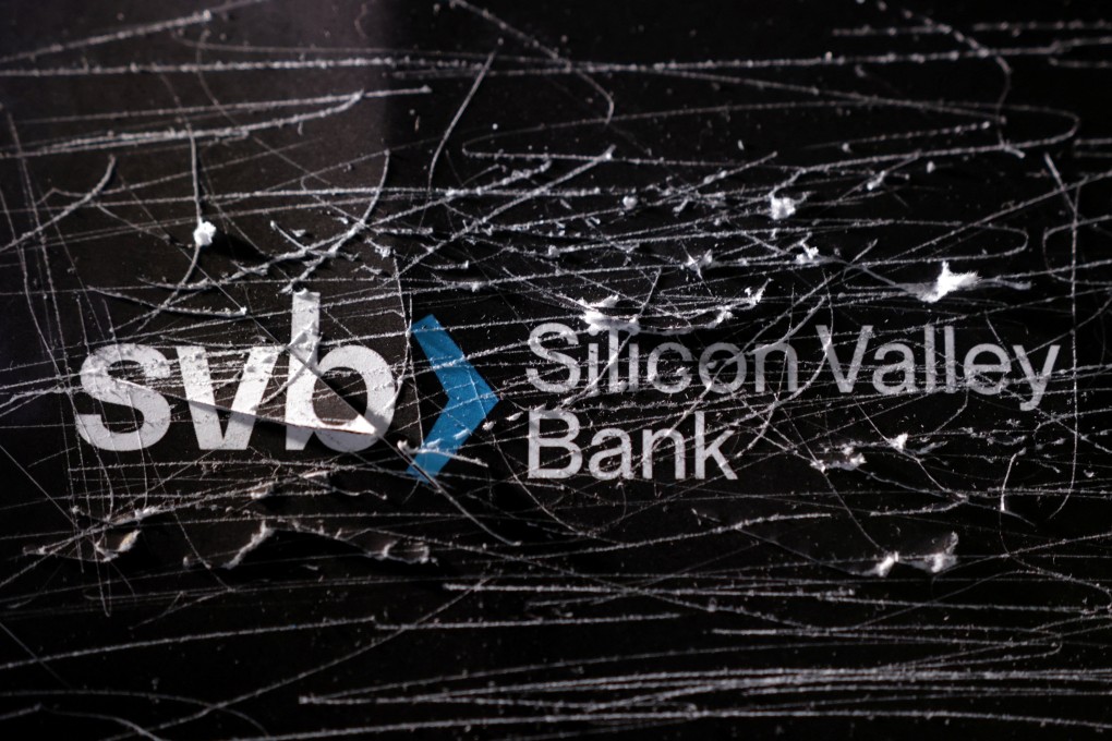 A shattered logo of the Silicon Valley Bank (SVB) in this illustration taken March 13, 2023. Photo: Reuters
