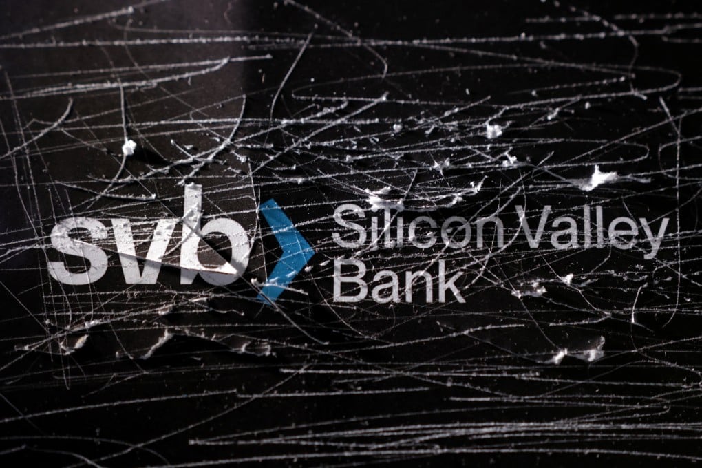 A shattered logo of the Silicon Valley Bank (SVB) in this illustration taken March 13, 2023. Photo: Reuters