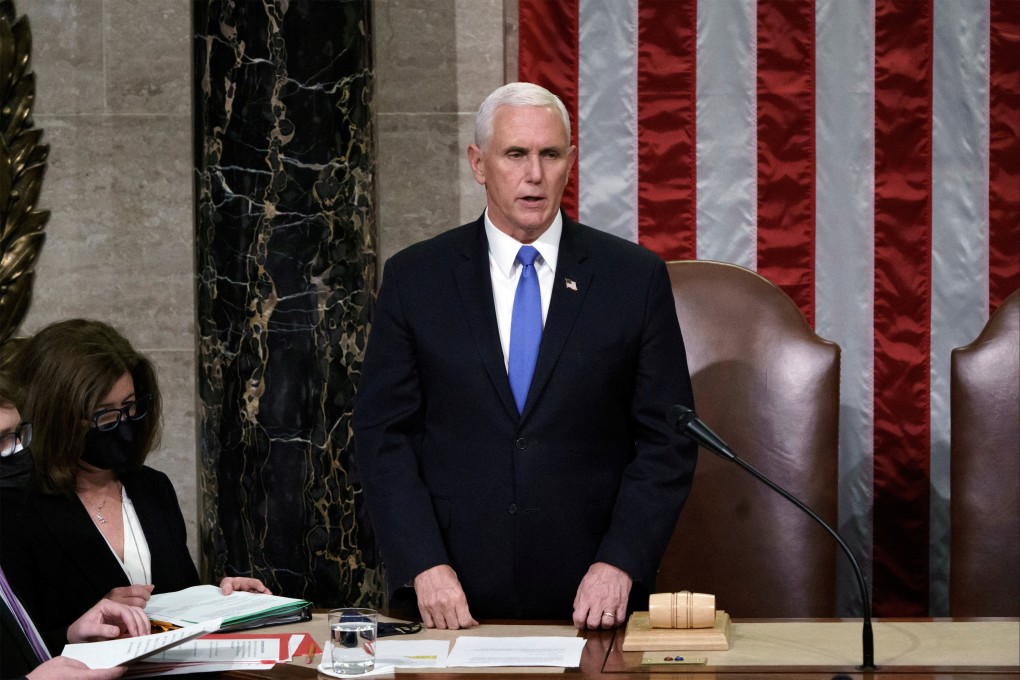 Former US Vice-President Mike Pence . Photo: Reuters