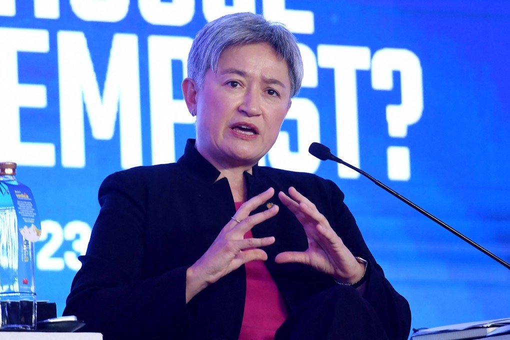 Australian Foreign Minister Penny Wong said of the submarine deal: “We seek to acquire this capability in order to help keep the peace. We want a peaceful, stable, prosperous region, as Singapore, as Malaysia, as Indonesia do.” Photo: AFP