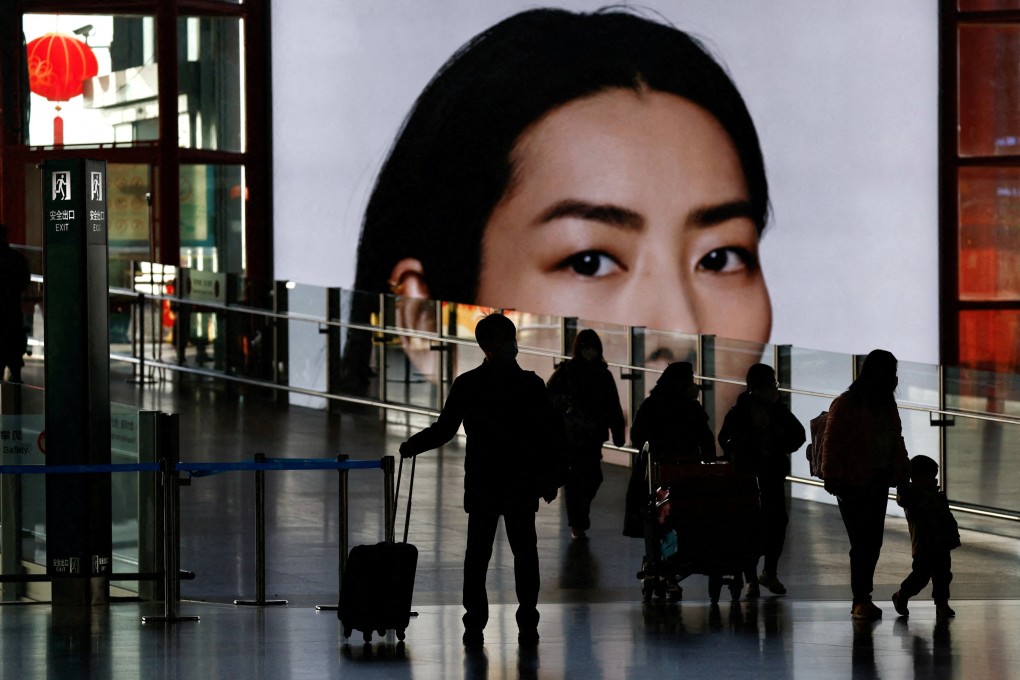 Travellers walk at the Beijing Capital International Airport in China in January. Photo: Reuters