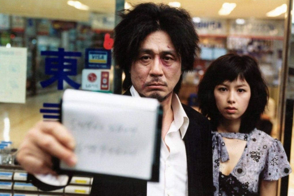 Choi Min-sik (left) and Kang Hye-jeong in a still from Oldboy, one of the Post’s top 10 Korean movies from 2003 - perhaps the best ever year for Korean cinema. Photo: Show East