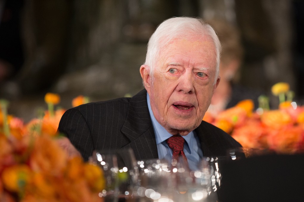 Former US president Jimmy Carter attends an event at the US Capitol in January 2013. Photo: TNS