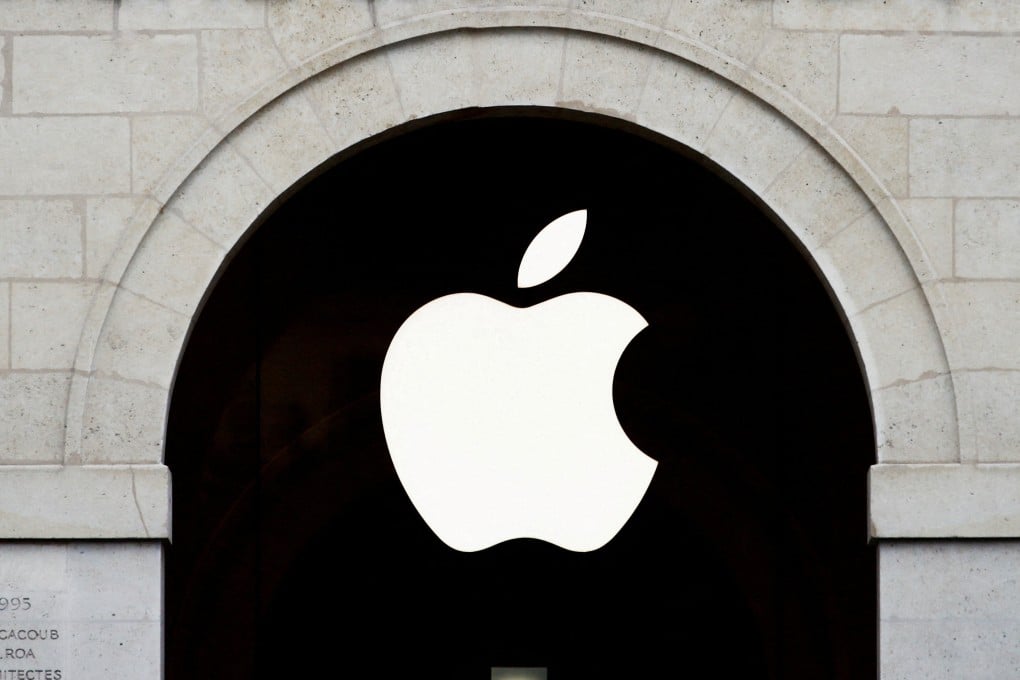 The Apple logo seen at the company's store at The Marche Saint Germain in Paris on July 15, 2020. Photo: Reuters