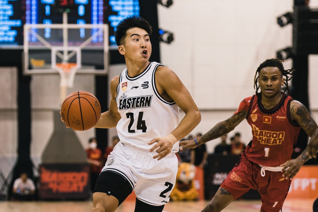 Back-up point guard Oliver Xu in action. Photo: Handout