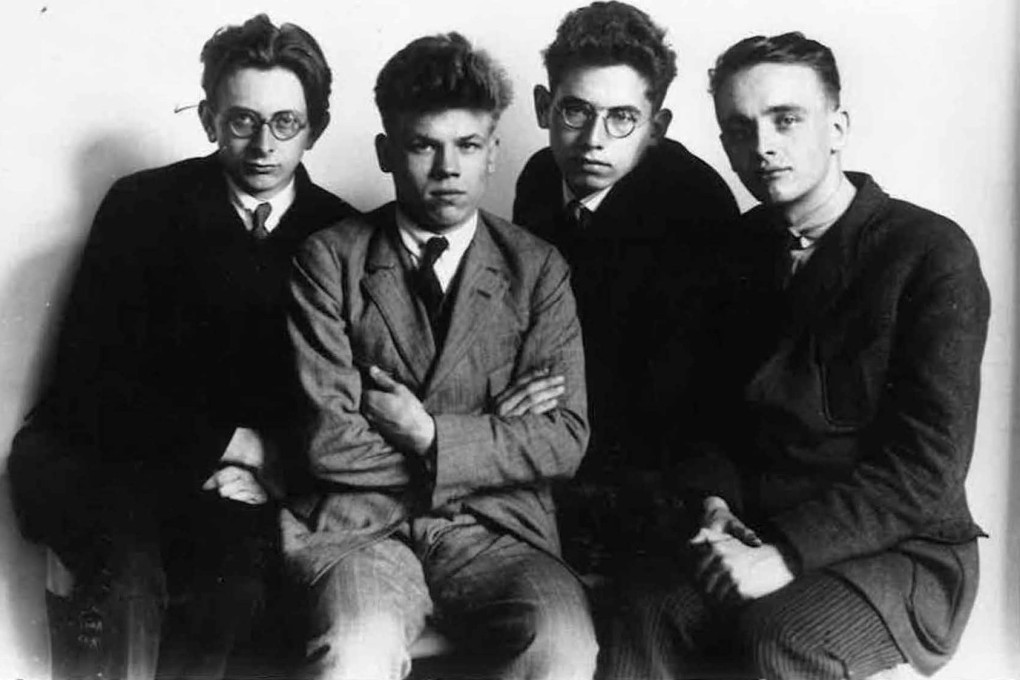 Detail from “Students, Cologne, 1926”, one of 60 images taken by 20th century German documentary photographer August Sander on show in Hong Kong at f22 foto space. Photo: August Sander