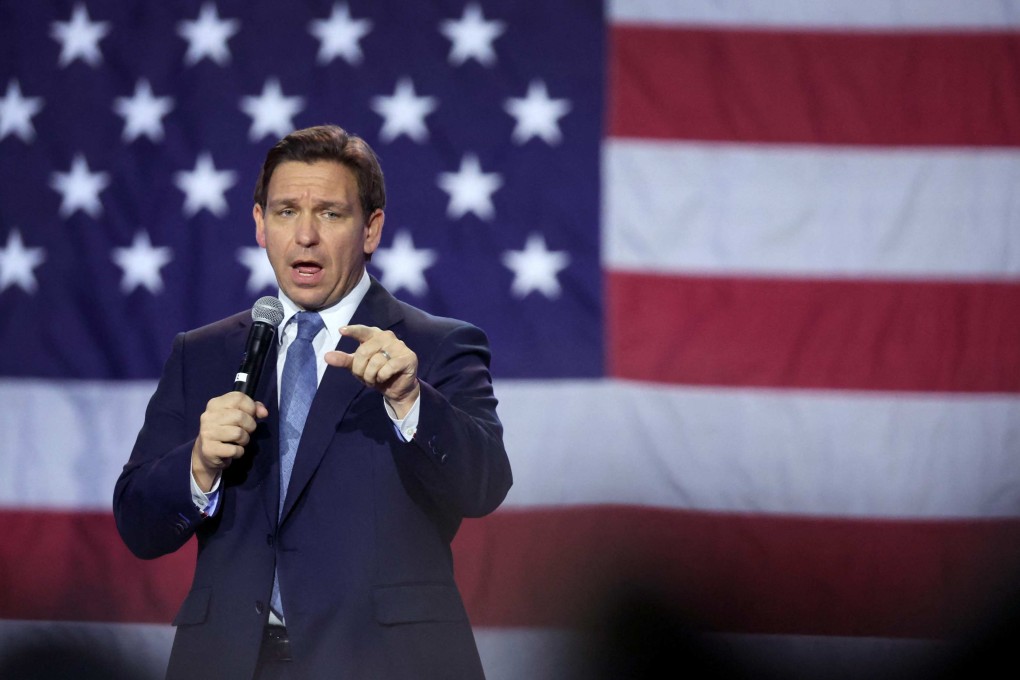 Florida governor and likely presidential candidate Ron DeSantis. Photo: AFP