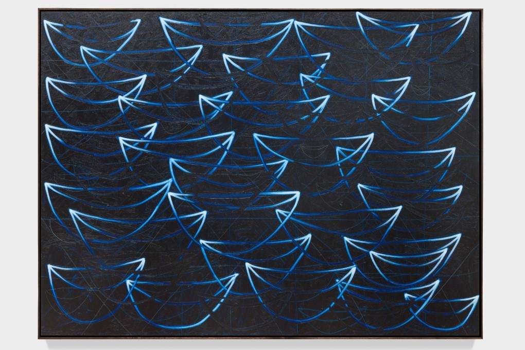 Seascape “Walk on By”, 2022, by Rashid Johnson, whose debut Asia show is one of our 11 must-see exhibitions opening in Hong Kong in the week of the Art Basel Hong Kong contemporary art fair.
Photo: Rashid Johnson/Hauser & Wirth