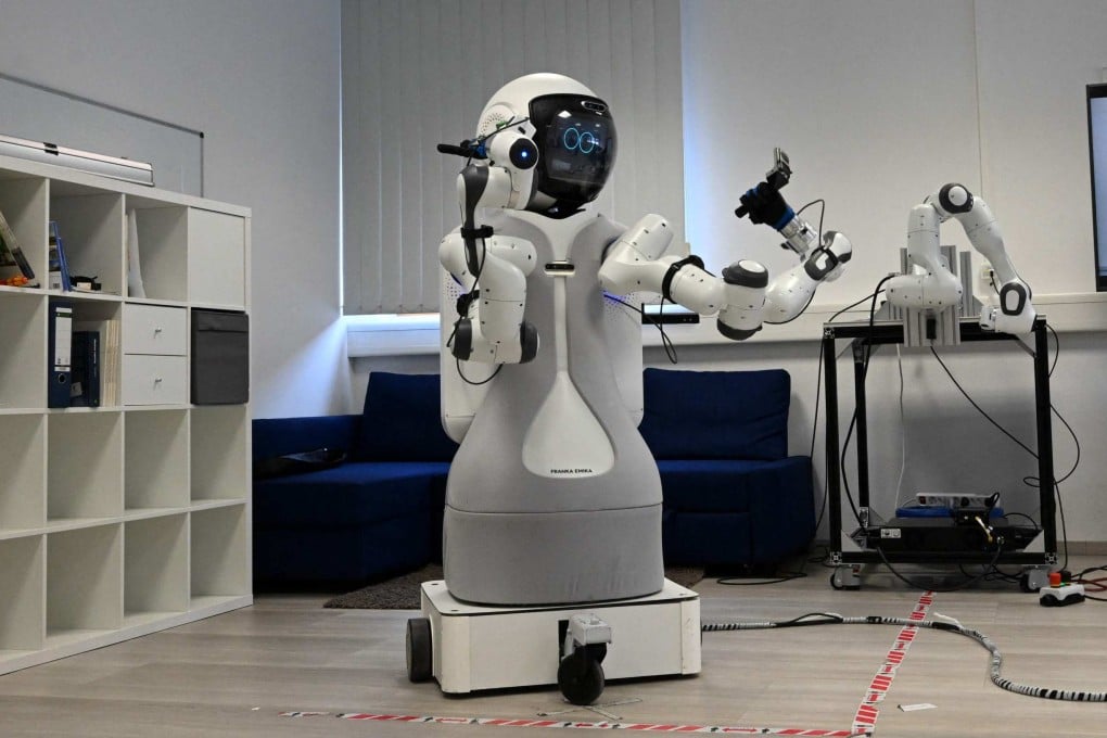 The Garmi robot may soon be helping to perform health tests and look after elderly people in Germany. Will they trust it to do so? Photo: AFP