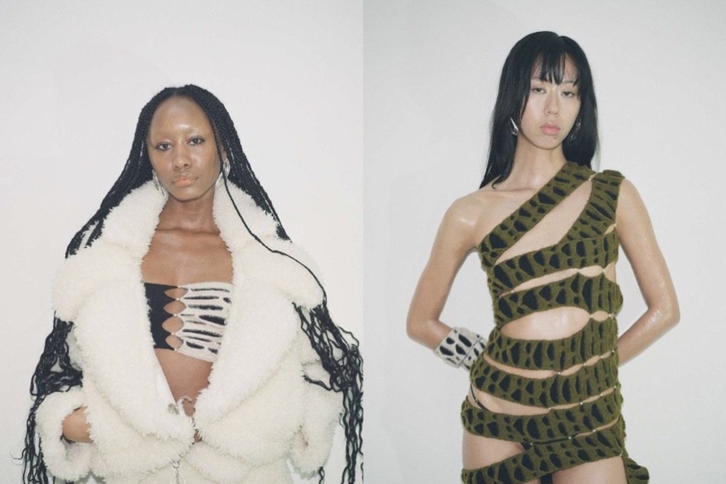 Two looks from Chinese designer Rui’s autumn/winter 2023 look book.The spotlight was firmly on emerging women designers from China, such as Rui, at Paris Fashion Week. Photo: Rui