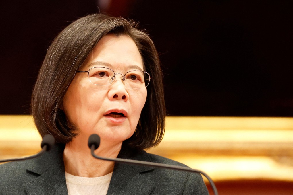 Taiwanese President Tsai Ing-wen will stop in the US on the way to and from Central America. Photo: Reuters