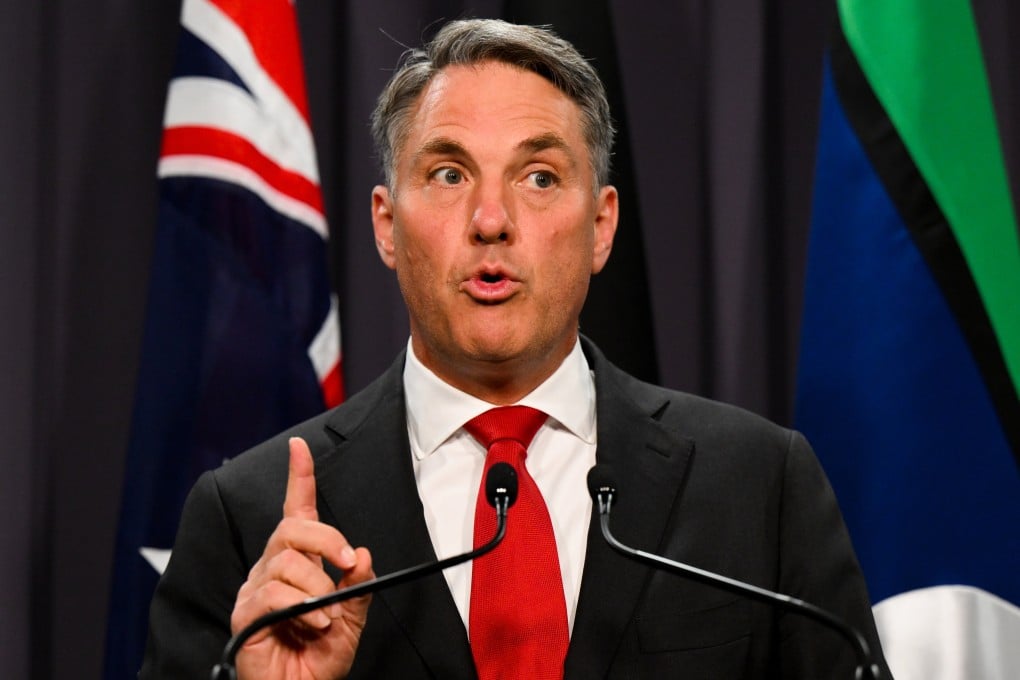 Australia’a Defence Minister Richard Marles said he ‘couldn’t be more unequivocal’ that his government had given the US no assurances over Taiwan. Photo: AAP/dpa