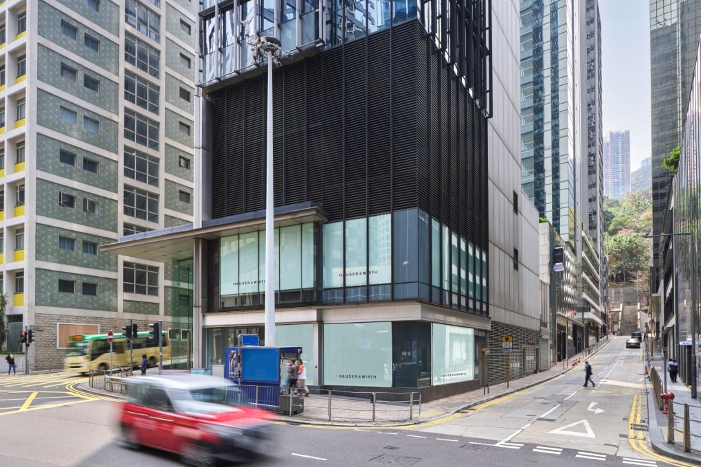 Swiss gallery Hauser & Wirth’s new space at 8 Queen’s Road Central. Photo: Handout