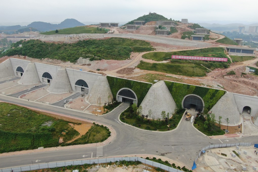 Guian New District in Anshun, Guizhou province, is home to tech giants, such as Tencent and Apple, that have invested in data infrastructure as the province works towards becoming the country’s big data hub. Photo: Visual China Group via Getty Images