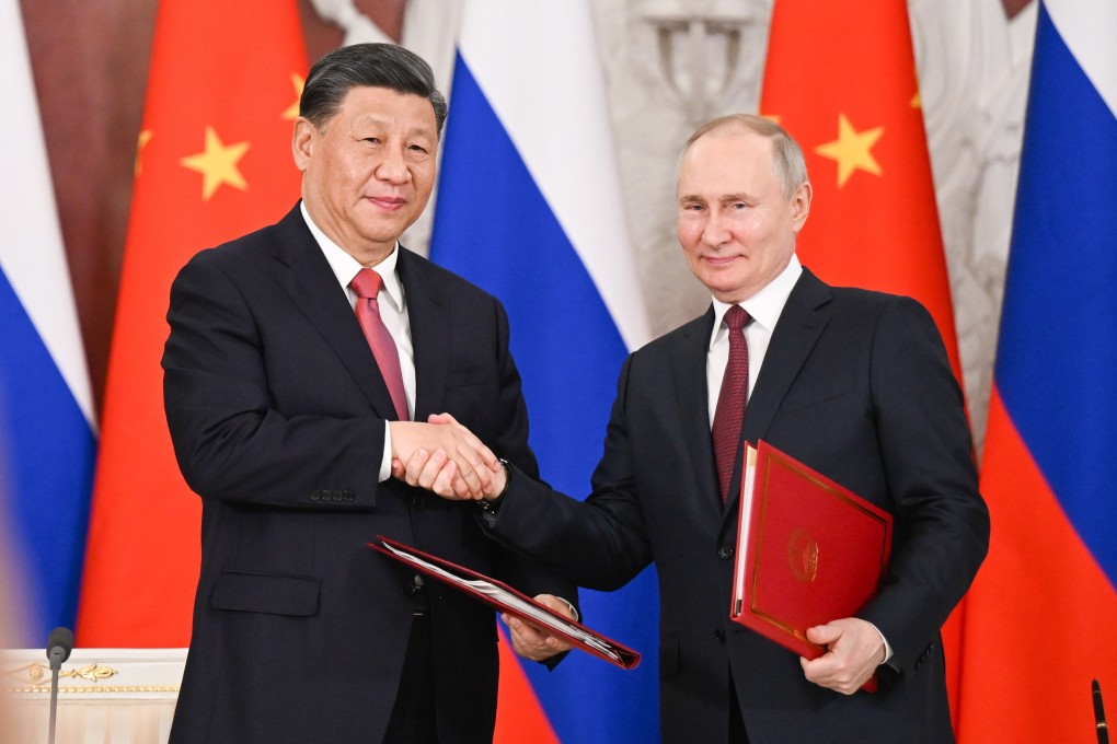 Chinese President Xi Jinping and Russian counterpart Vladimir Putin have reaffirmed a deeper partnership between their countries. Photo: Xinhua via EPA-EFE