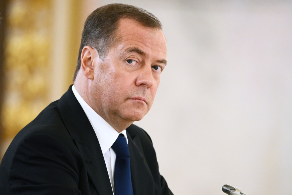 Deputy head of Russia’s Security Council Dmitry Medvedev launched anti-Western diatribes and the threat of a nuclear apocalypse. Photo: EPA-EFE