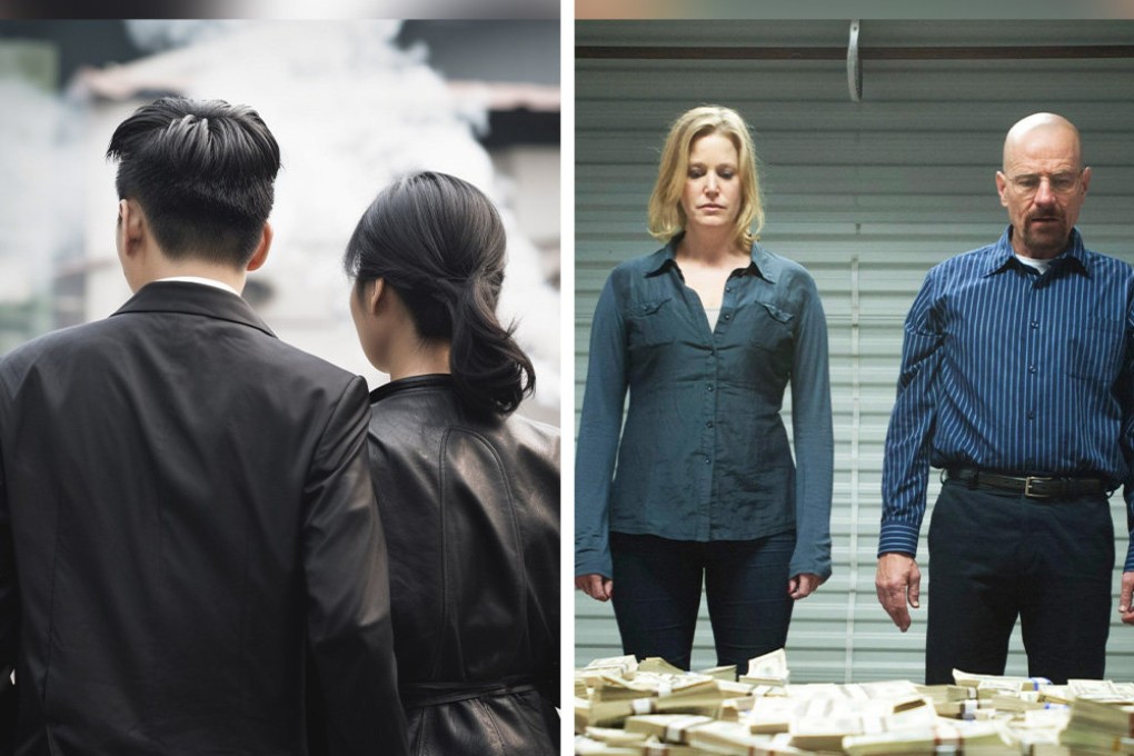 A drug-dealing Chinese love triangle, which has been compared to the TV series “Breaking Bad”, has been busted after a jealous husband confessed to police. Photo: SCMP composite/AMC