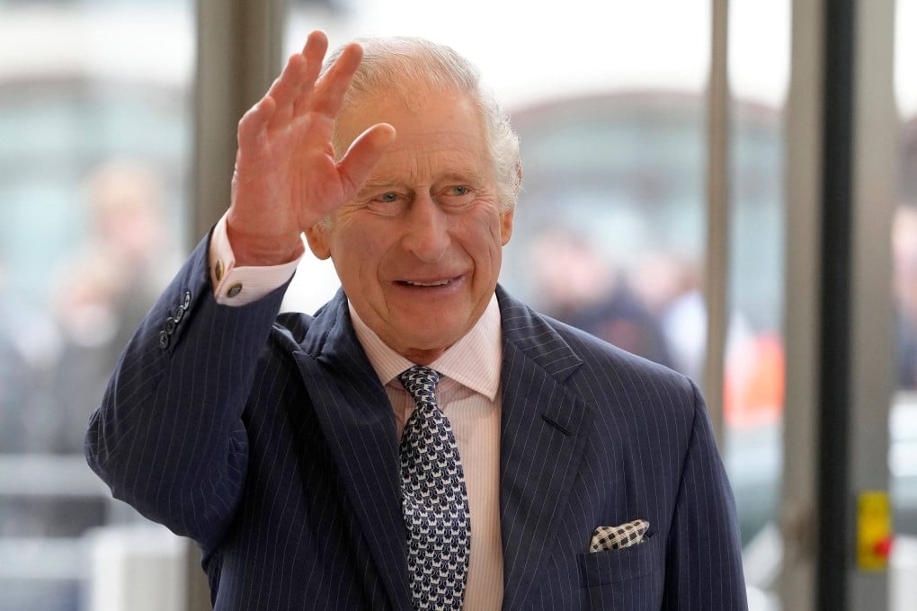 Britain’s King Charles in London on Thursday. Photo: AFP