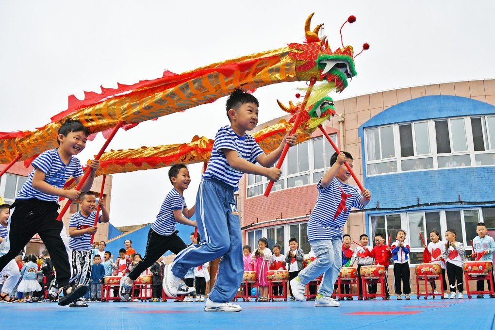 China’s drastic drop in preschool enrolments corresponds with a plunge in births. Photo: Xinhua
